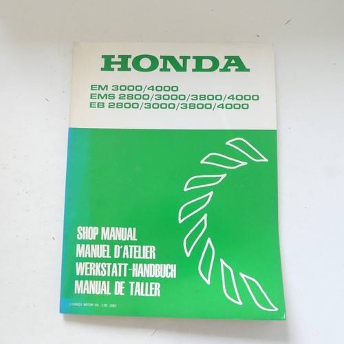 Honda ems 3000 - honda, em