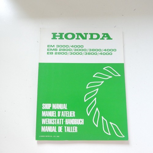 Honda ems 3000 4000 - honda, em