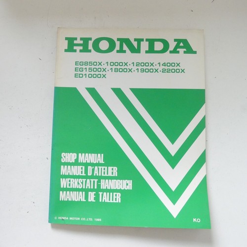 Werkstatthandbuch honda - werkstatthandbuch,