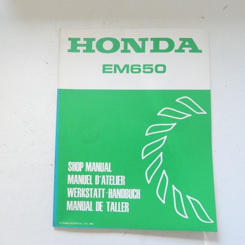 Original honda em650 generator - original,