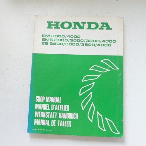 Honda ems 3000 4000 - eb,